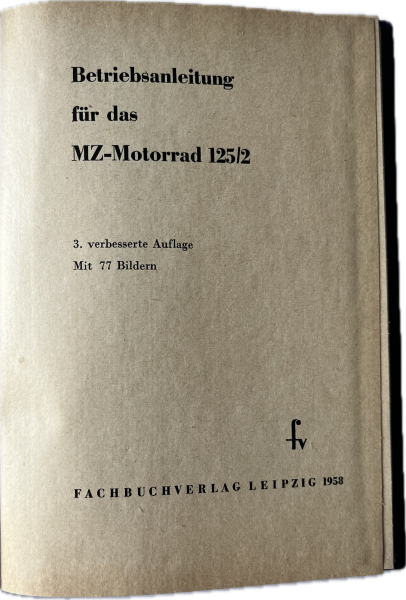 Betriebsanleitung RT 125/2